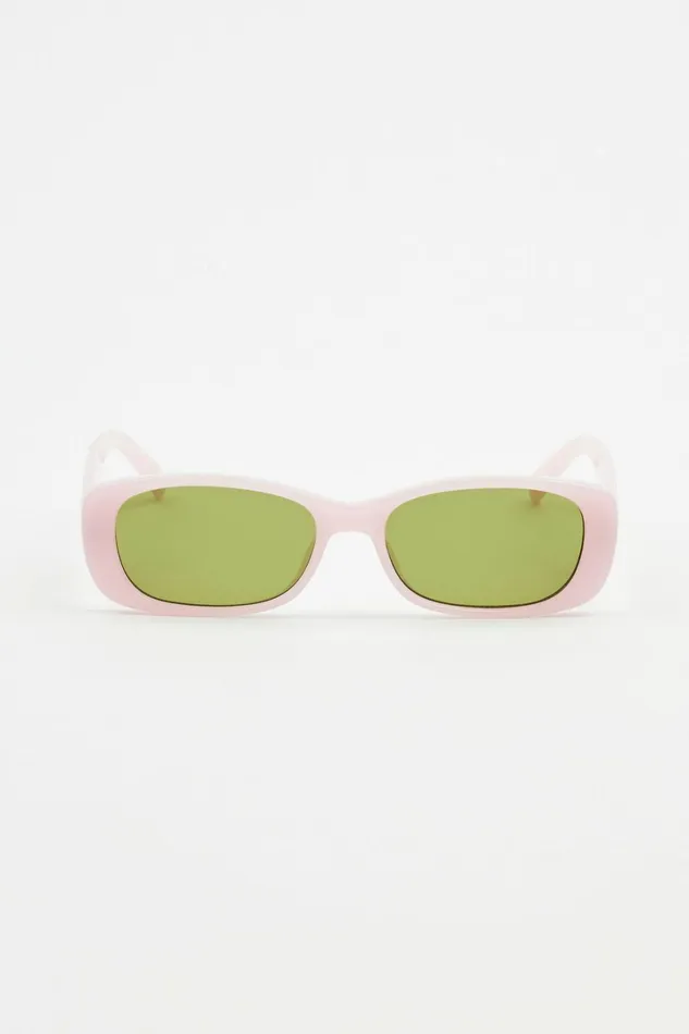 Dynamite Sunglasses Women Unreal Quilted Sunglasses Pink