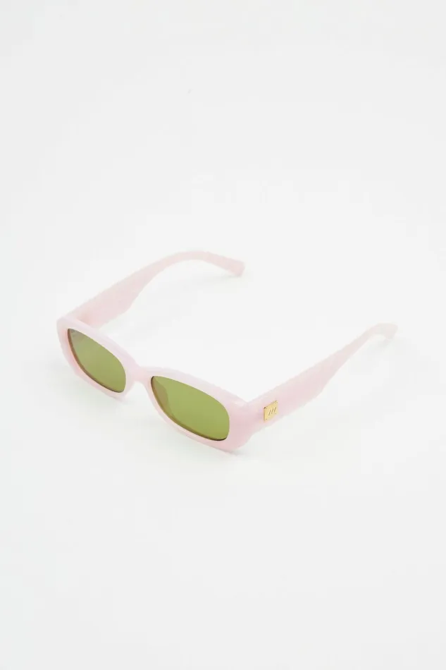 Dynamite Sunglasses Women Unreal Quilted Sunglasses Pink