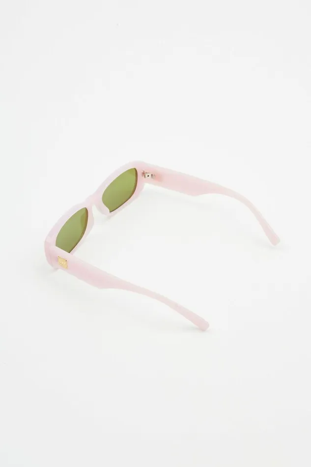 Dynamite Sunglasses Women Unreal Quilted Sunglasses Pink