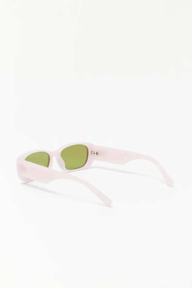 Dynamite Sunglasses Women Unreal Quilted Sunglasses Pink