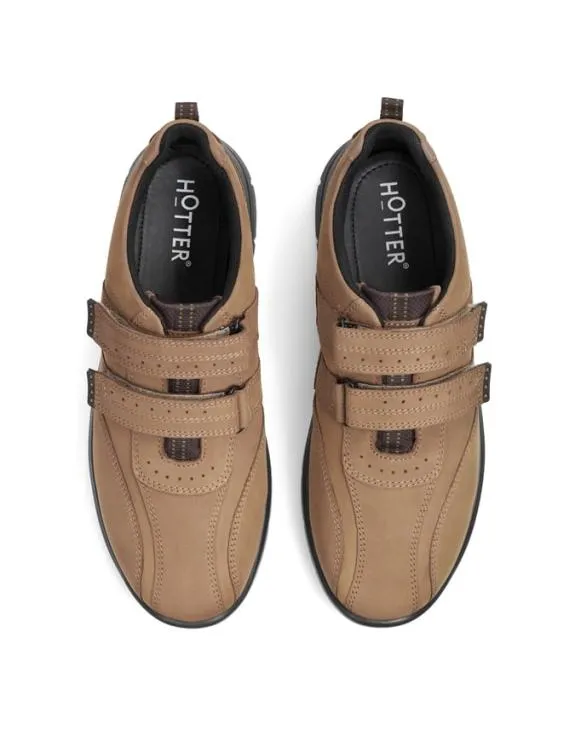 Energise Shoes Mushroom Mens Hotter Touch Fasten
