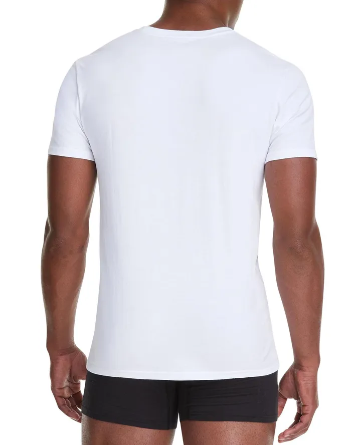 Everyday Crewneck Cotton Stretch TShirt White 2Pack White Men Champion Baselayer