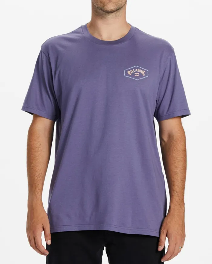 Exit Arch TShirt Dusty Grape Men Billabong TShirts