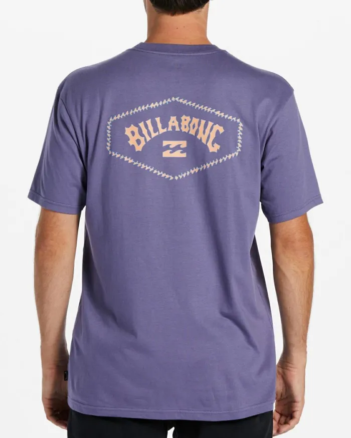 Exit Arch TShirt Dusty Grape Men Billabong TShirts