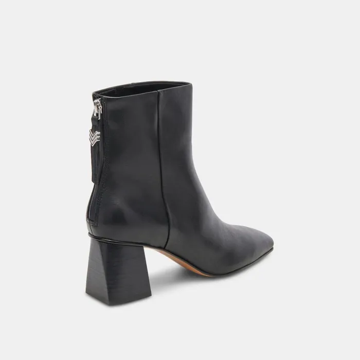 Fifi H2O Booties Black Leather Women Dolce Vita Boots and Booties