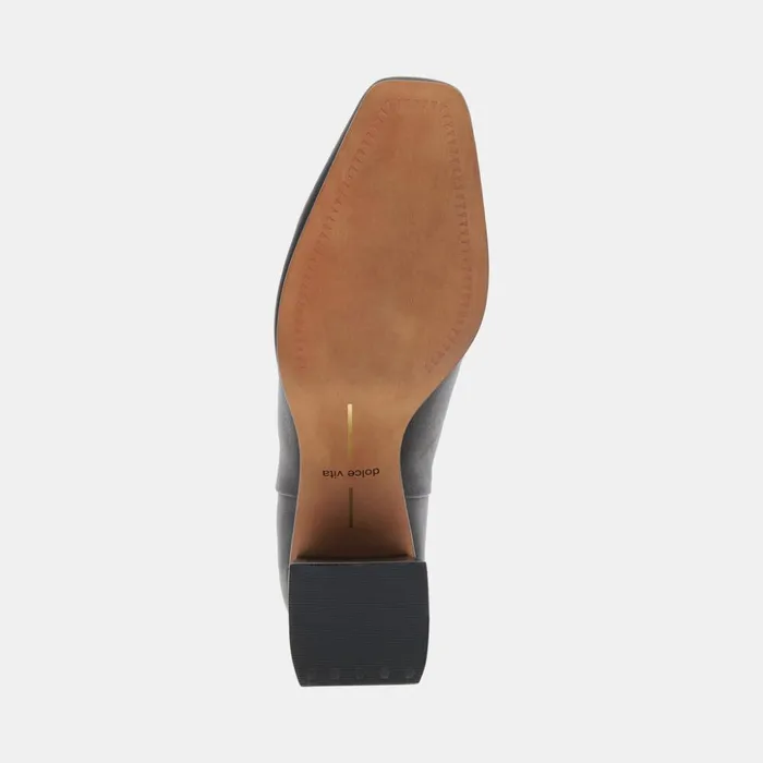 Fifi H2O Booties Black Leather Women Dolce Vita Boots and Booties