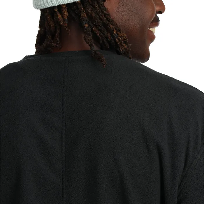Fleece Mens Spyder Unisex Lounge Crew 8211 Black
