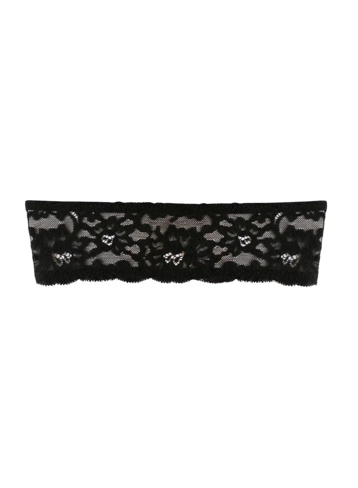Fleur Du Mal Essentials Bras Women Charlotte Bandeau Bra Black Fleur Du Mal Essentials Bras Women Charlotte Bandeau Bra Black