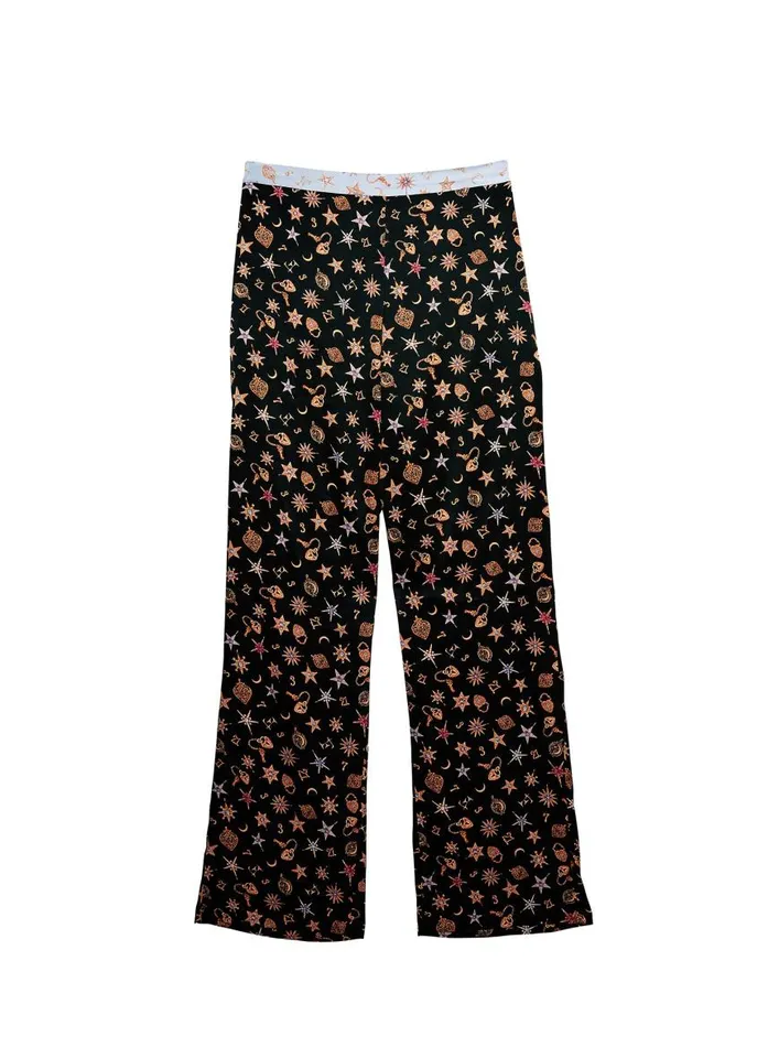 Fleur Du Mal Loungewear Women Charm Print Pant Charm Print Fleur Du Mal Loungewear Women Charm Print Pant Charm Print