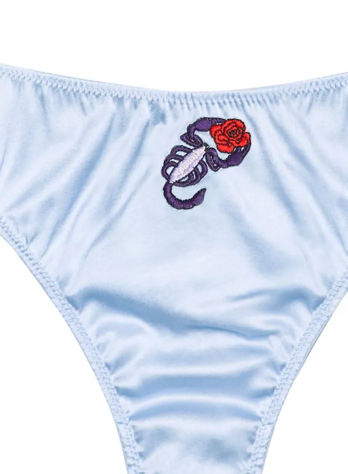 Fleur Du Mal Thongs Women Scorpio Zodiac Thong Scorpio Fleur Du Mal Thongs Women Scorpio Zodiac Thong Scorpio