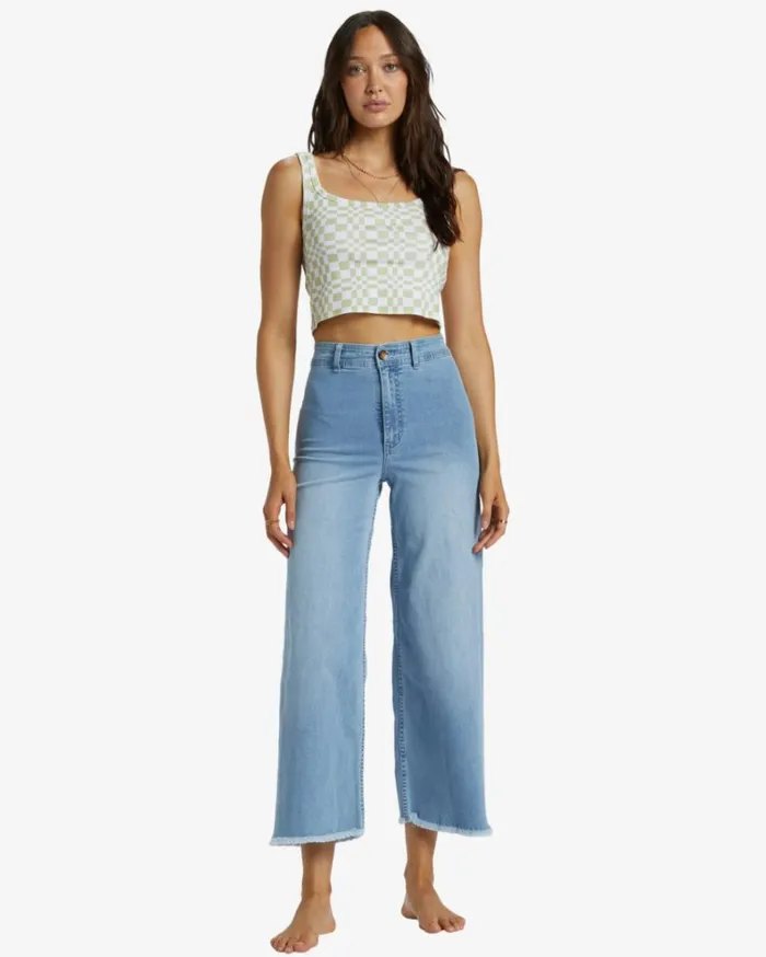 Free Fall Indigo WideLeg Jeans Surf Spray Women Billabong Essentials