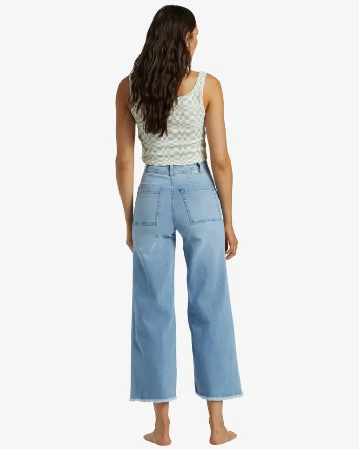 Free Fall Indigo WideLeg Jeans Surf Spray Women Billabong Essentials