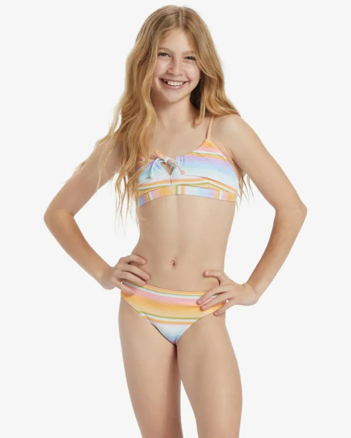 Girl039s Blissed Out Coco Bralette Set Bikini Set Multi Kids Billabong Girls039 Swimwear Girl039s Blissed Out Coco Bralette Set Bikini Set Multi Kids Billabong Girls039 Swimwear