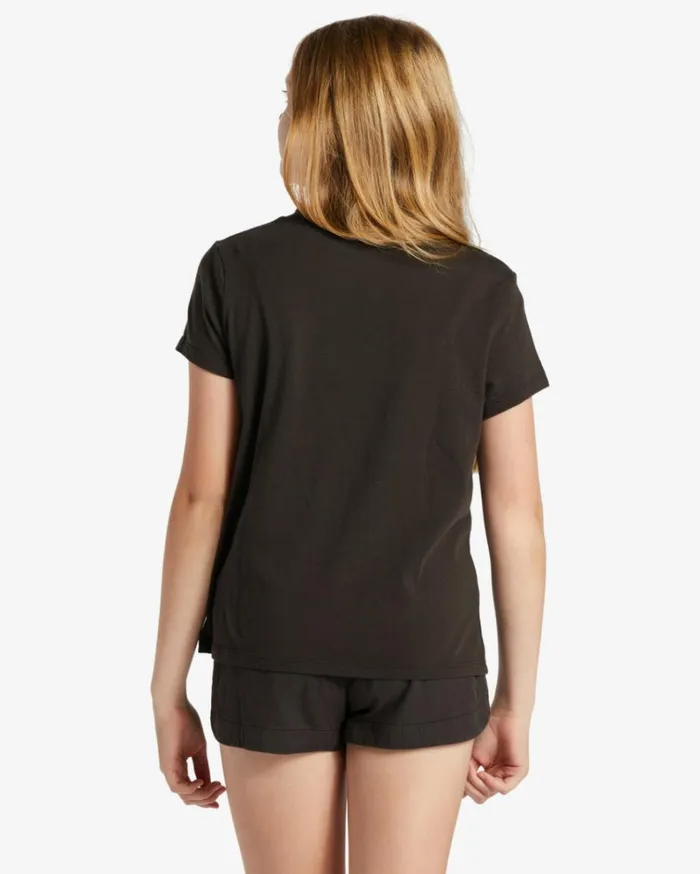 Girl039s Kissed By The Sun TShirt Off Black Kids Billabong Girls039 Tops and Tees