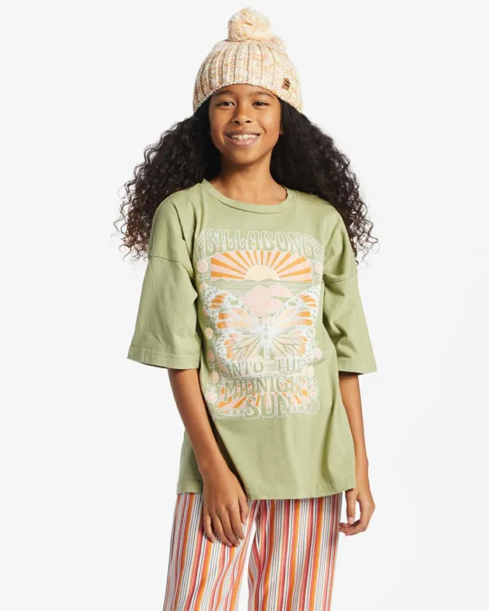 Girl039s Midnight Sun TShirt Avocado Kids Billabong Girls039 Tops and Tees