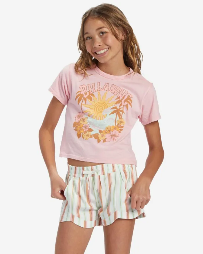 Girl039s Surf Break TShirt Light Sorbet Kids Billabong Girls039 Tops and Tees