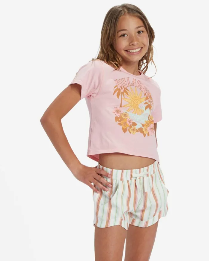 Girl039s Surf Break TShirt Light Sorbet Kids Billabong Girls039 Tops and Tees