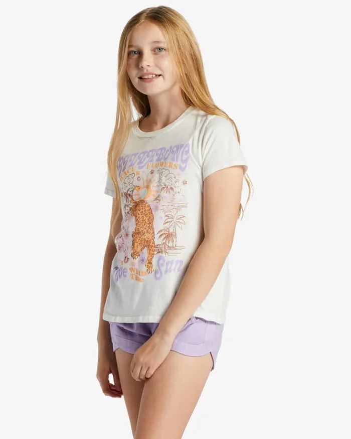 Girl039s Wild One TShirt Salt Crystal Kids Billabong Girls039 Tops and Tees