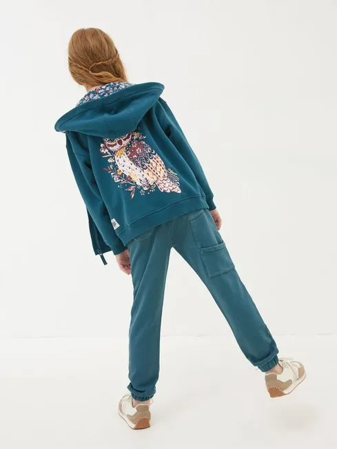 Girls Fatface Jeans and Leggings Jamie Blue Joggers Girls Fatface Jeans and Leggings Jamie Blue Joggers