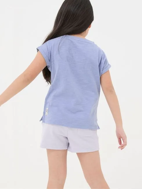 Girls Fatface Tops and TShirts Blue VW Graphic TShirt