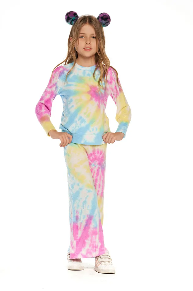 Girls Rpet Bliss Knit Wide Leg Pant Bottoms Chaser Brand