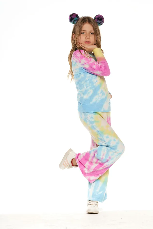 Girls Rpet Bliss Knit Wide Leg Pant Bottoms Chaser Brand