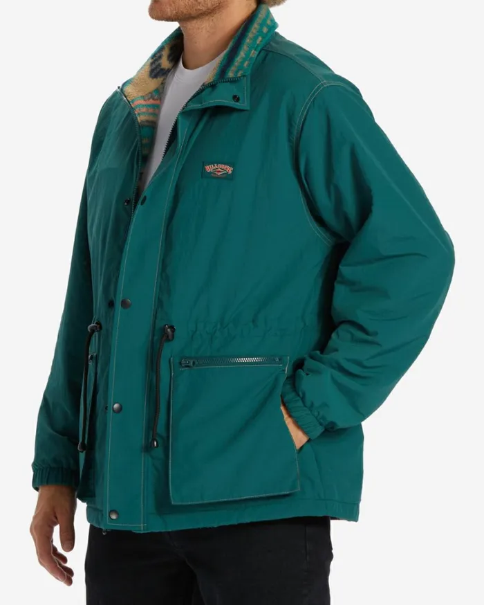 Gnaraloo Reversible Jacket Deep Teal Men Billabong Jackets