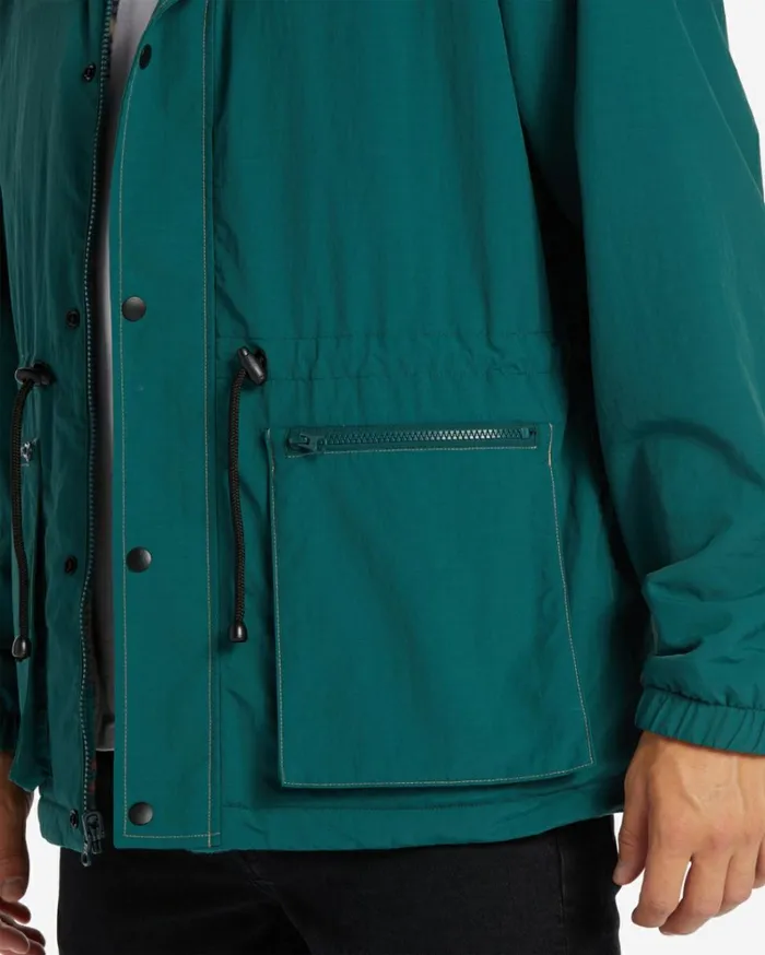 Gnaraloo Reversible Jacket Deep Teal Men Billabong Jackets