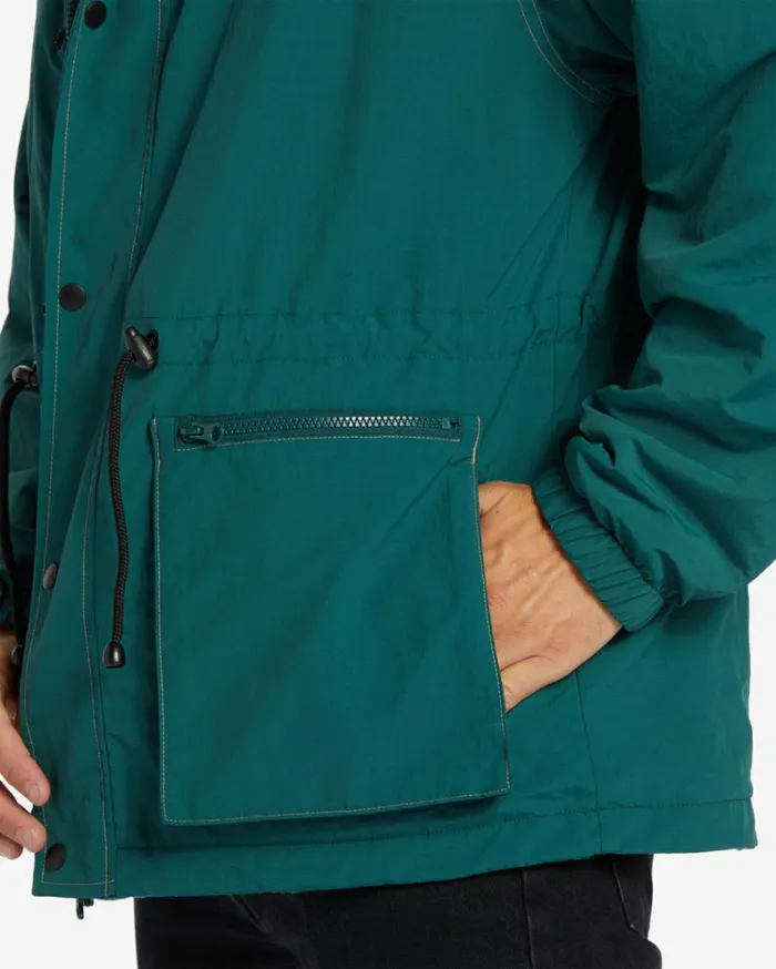Gnaraloo Reversible Jacket Deep Teal Men Billabong Jackets