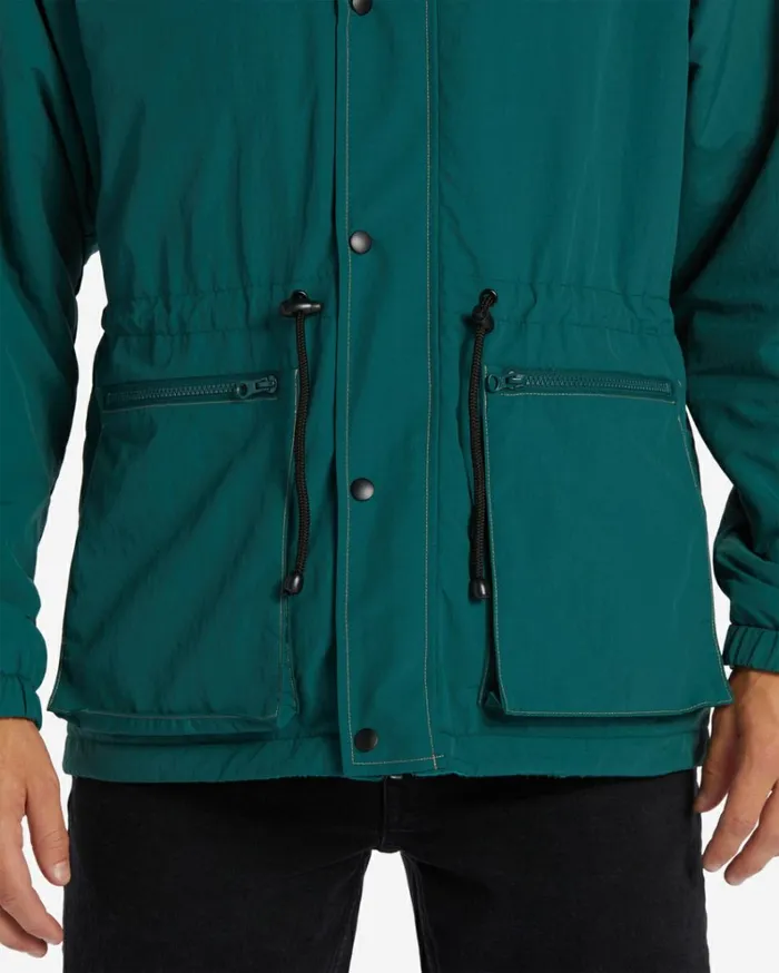 Gnaraloo Reversible Jacket Deep Teal Men Billabong Jackets