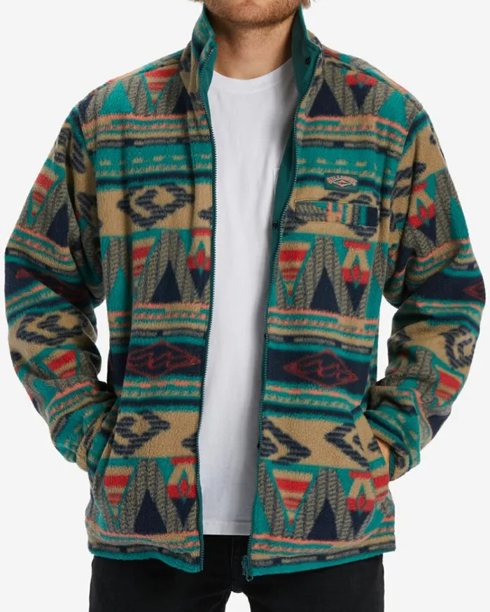 Gnaraloo Reversible Jacket Deep Teal Men Billabong Jackets