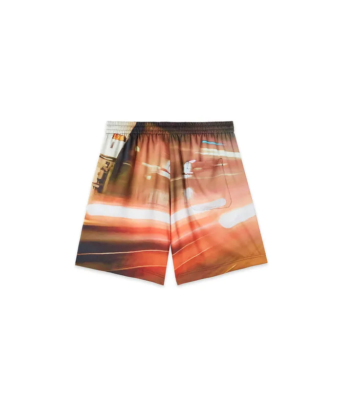 Google Pixel 034Night Metro034 Print Allover Shorts Men MSGM Pants And Shorts