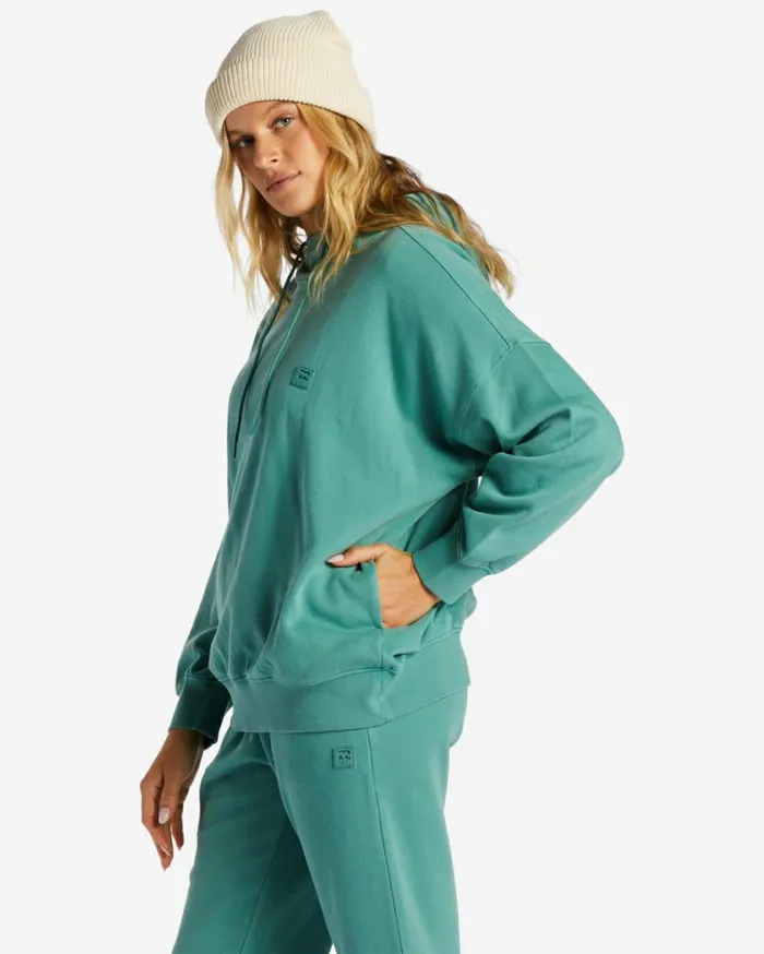Halifax Hoodie Pine Women Billabong Sweatshirts and Fleece