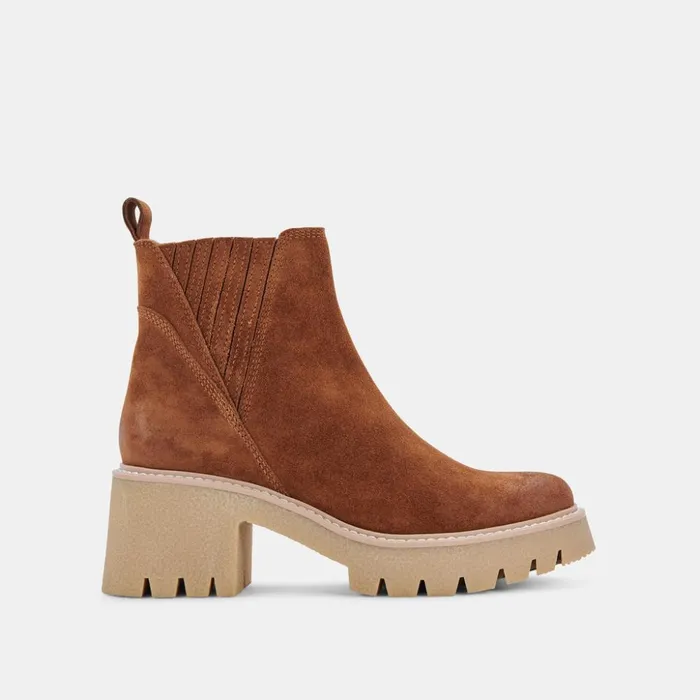 Harte H2O Boots Dk Brown Suede Dk Brown Suede H2o Women Dolce Vita Boots and Booties