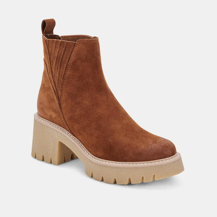 Harte H2O Boots Dk Brown Suede Dk Brown Suede H2o Women Dolce Vita Boots and Booties