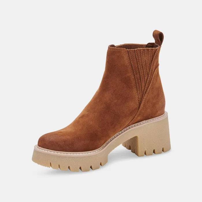 Harte H2O Boots Dk Brown Suede Dk Brown Suede H2o Women Dolce Vita Boots and Booties