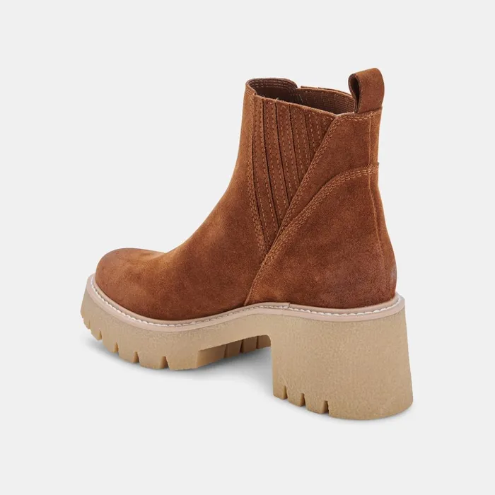 Harte H2O Boots Dk Brown Suede Dk Brown Suede H2o Women Dolce Vita Boots and Booties