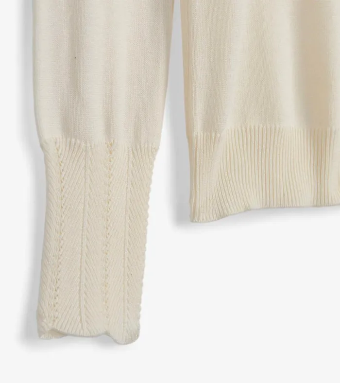 Hatley Alice Sweater 8211 Cream Women Sweaters