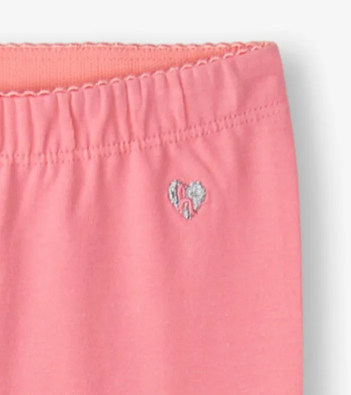 Hatley Baby and Toddler Girls Geranium Leggings Baby and Toddler Bottoms