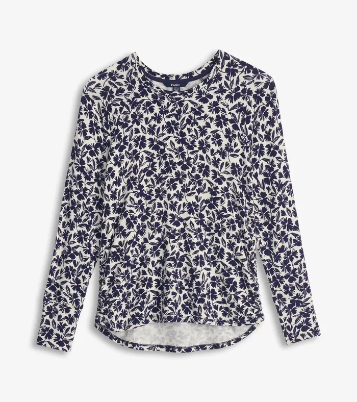 Hatley Chantel Pullover 8211 Floral Scatter Women Tops