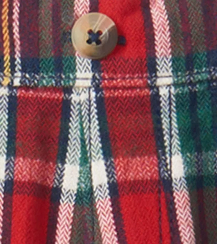 Hatley Christmas Plaid Straight Leg Pants Baby and Toddler Bottoms
