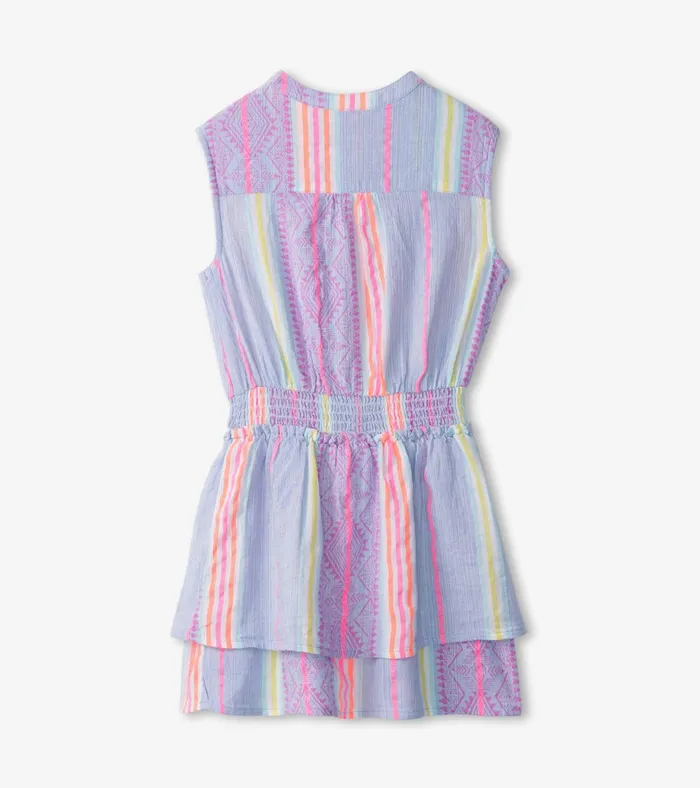 Hatley Girls Boho Summer Smocked Waist Dress Girls Dresses