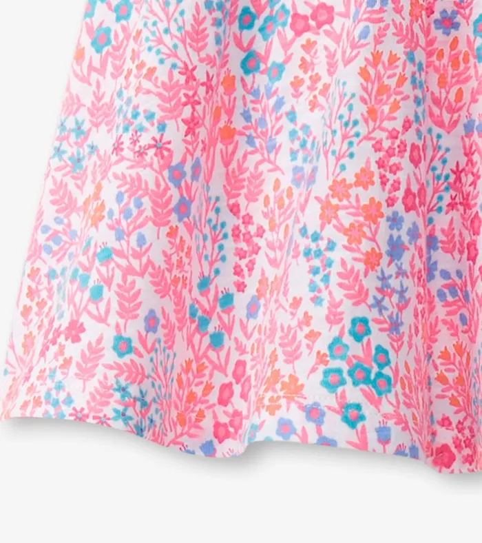Hatley Girls Ditsy Floral Floaty Skort Girls Bottoms