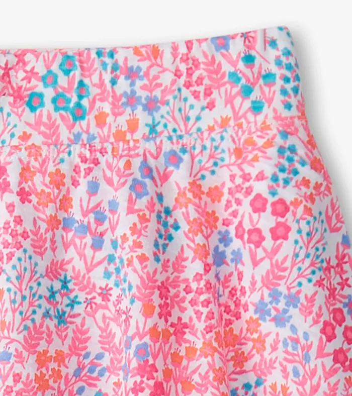 Hatley Girls Ditsy Floral Floaty Skort Girls Bottoms