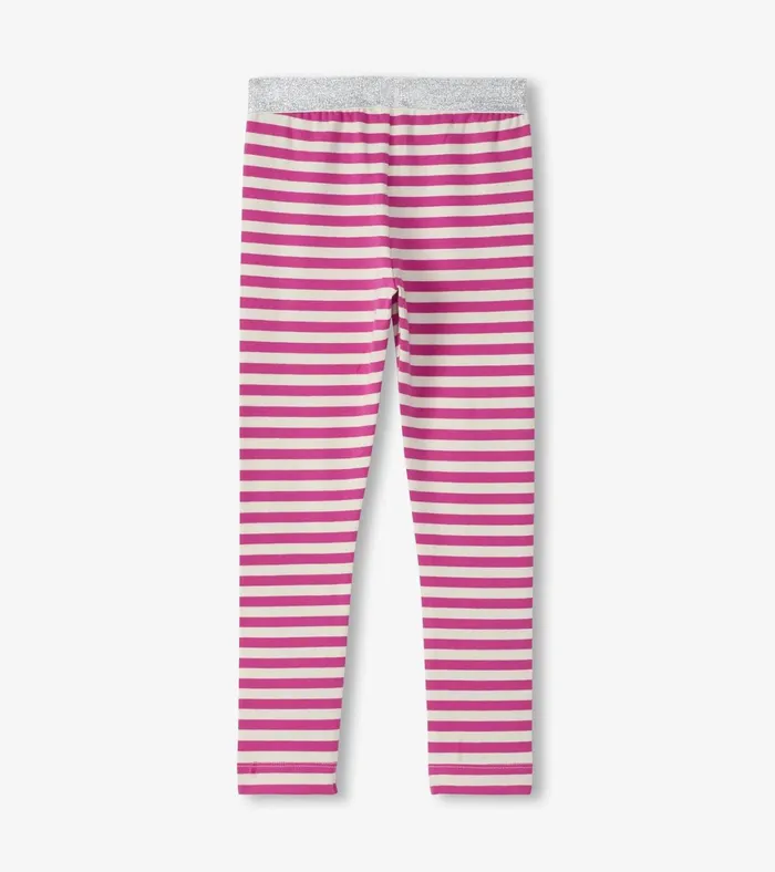 Hatley Girls Fun Hearts Waist Leggings Girls Bottoms