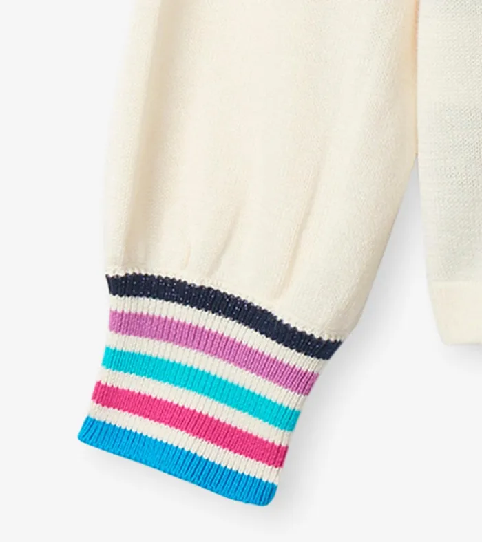Hatley Girls Shooting Star Sweater Girls Sweaters