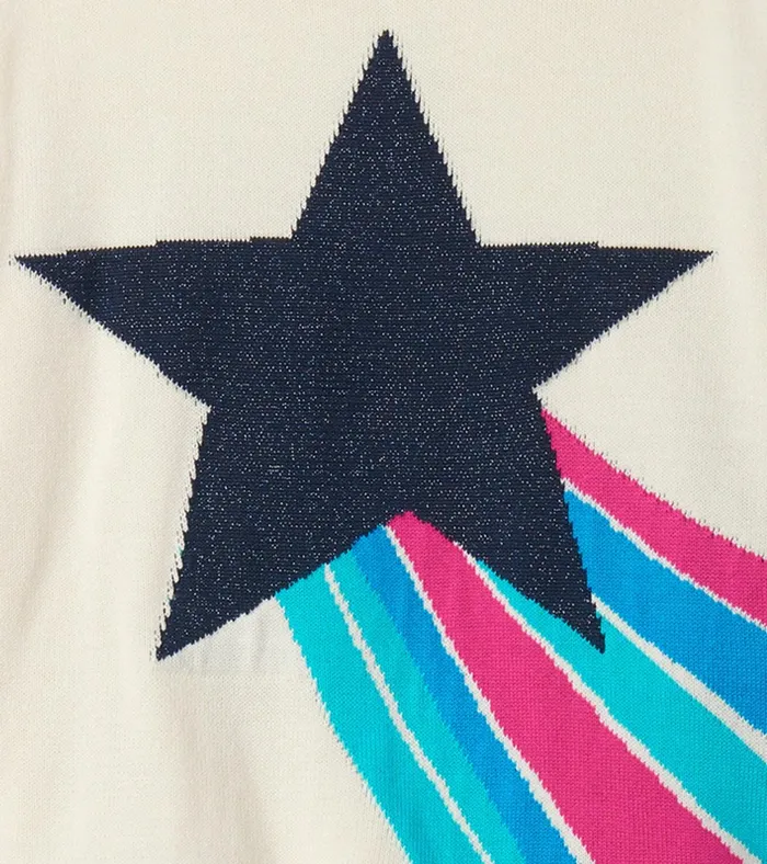 Hatley Girls Shooting Star Sweater Girls Sweaters