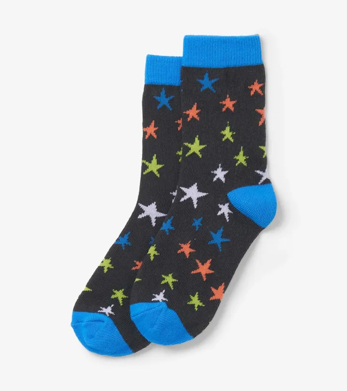 Hatley Ombre Stars Crew Socks Boys Footwear