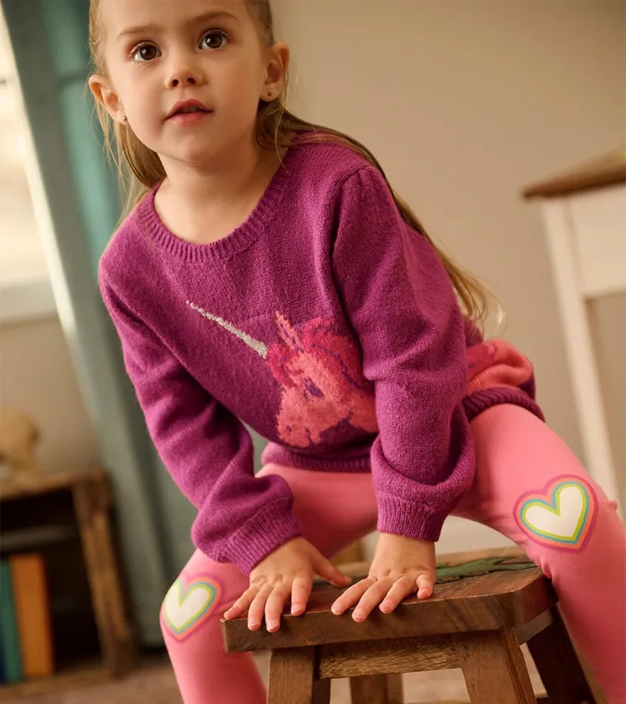 Hatley Pretty Unicorn Sweater Baby and Toddler Sweaters