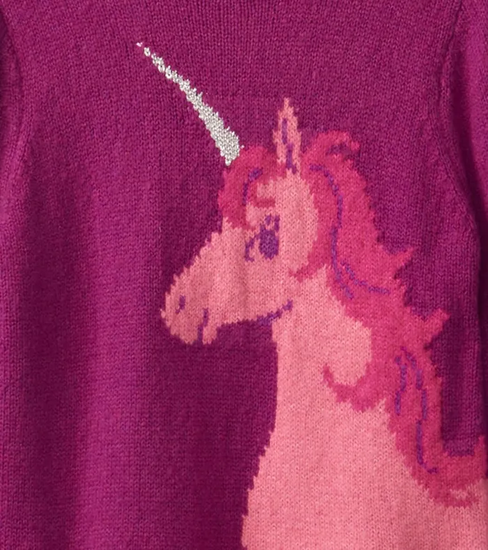 Hatley Pretty Unicorn Sweater Baby and Toddler Sweaters